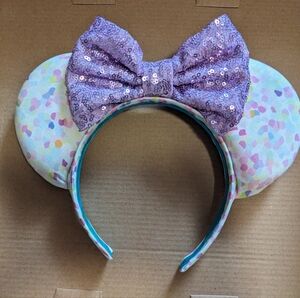 Small shop confetti headband ears
